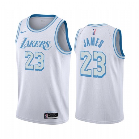 Maillot Basket Los Angeles Lakers LeBron James 23 2020-21 City Edition Swingman - Homme